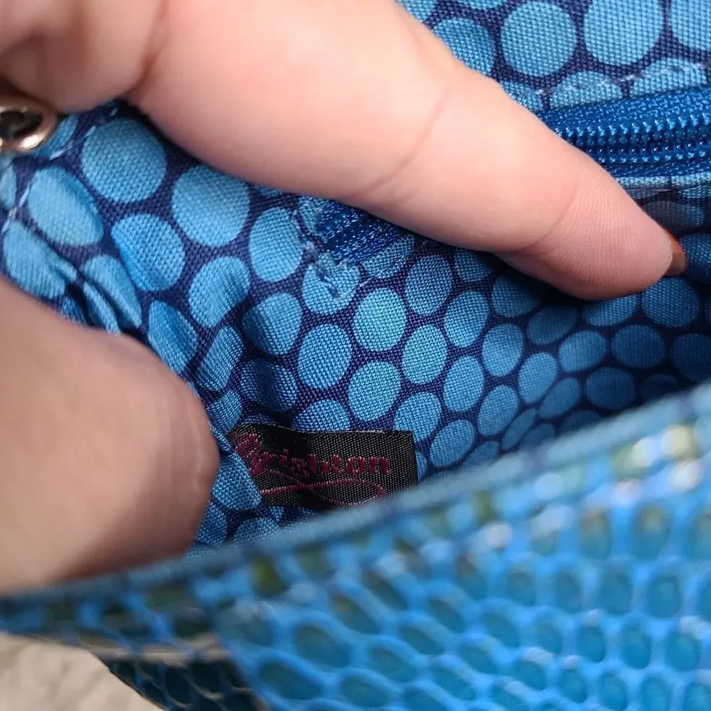 Brighton Bliss Heart Pouch‎ Crossbody in the color pool